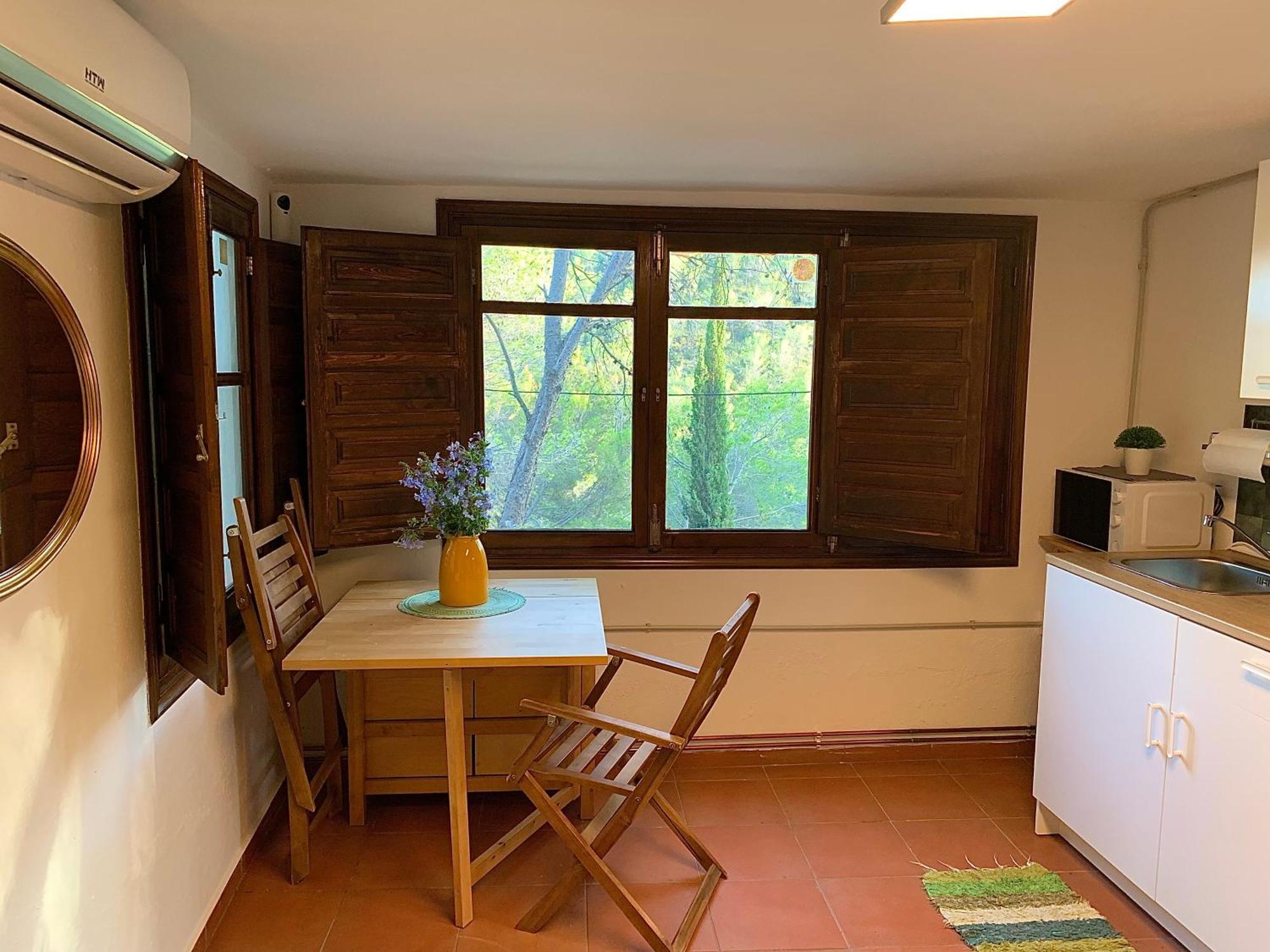 La Casita Del Bosque Apartment Sant Pere De Ribes Bagian luar foto
