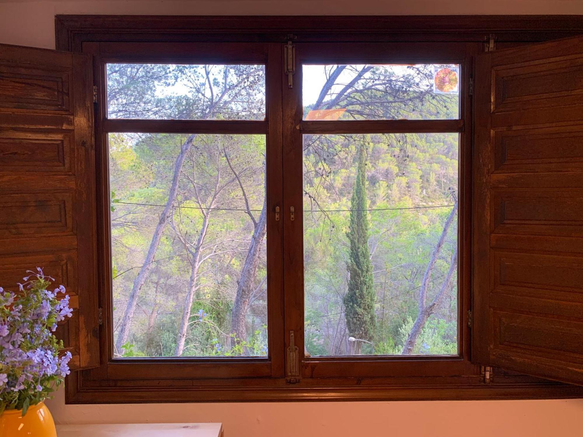 La Casita Del Bosque Apartment Sant Pere De Ribes Bagian luar foto